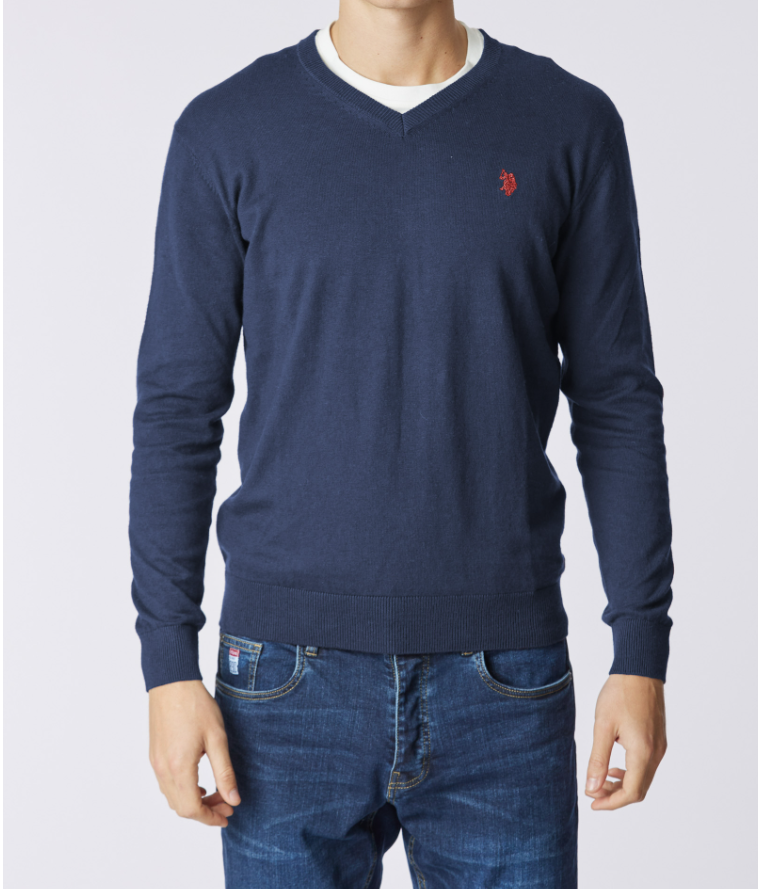 Jersey vick pico azul marino Us Polo Assn Jersey vick pico azul marino Us Polo Assn